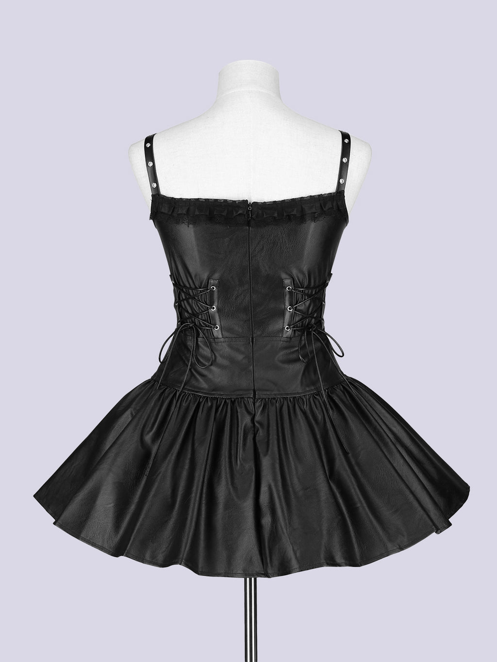 IMVAL / Leather Dress [BLK]