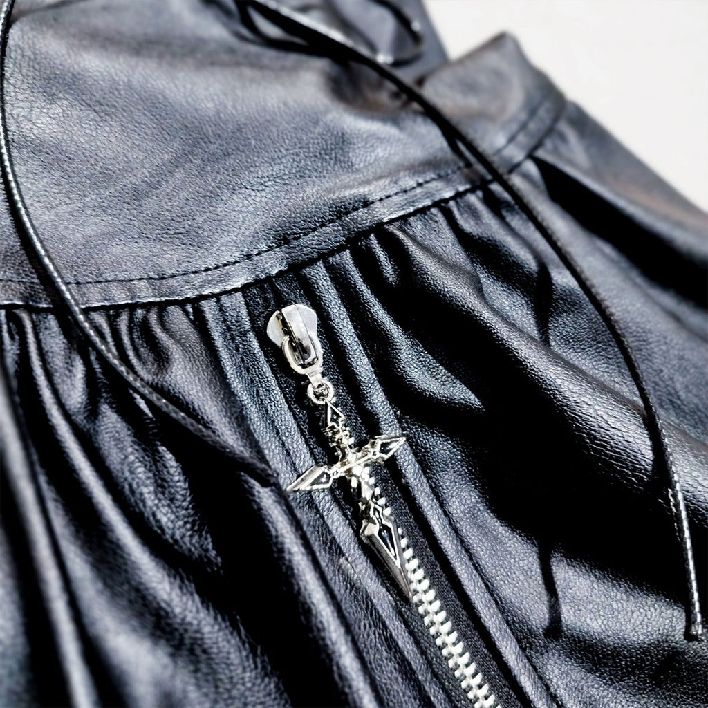 IMVAL / Leather Dress [BLK]