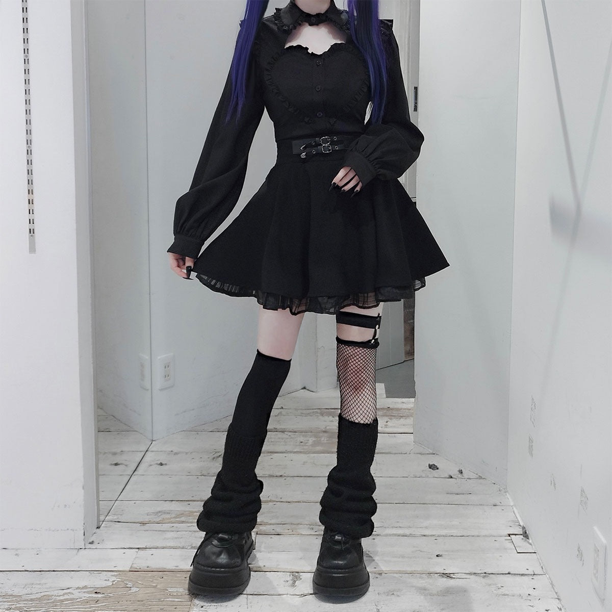 IMVAL / Heart Shirt - BLK