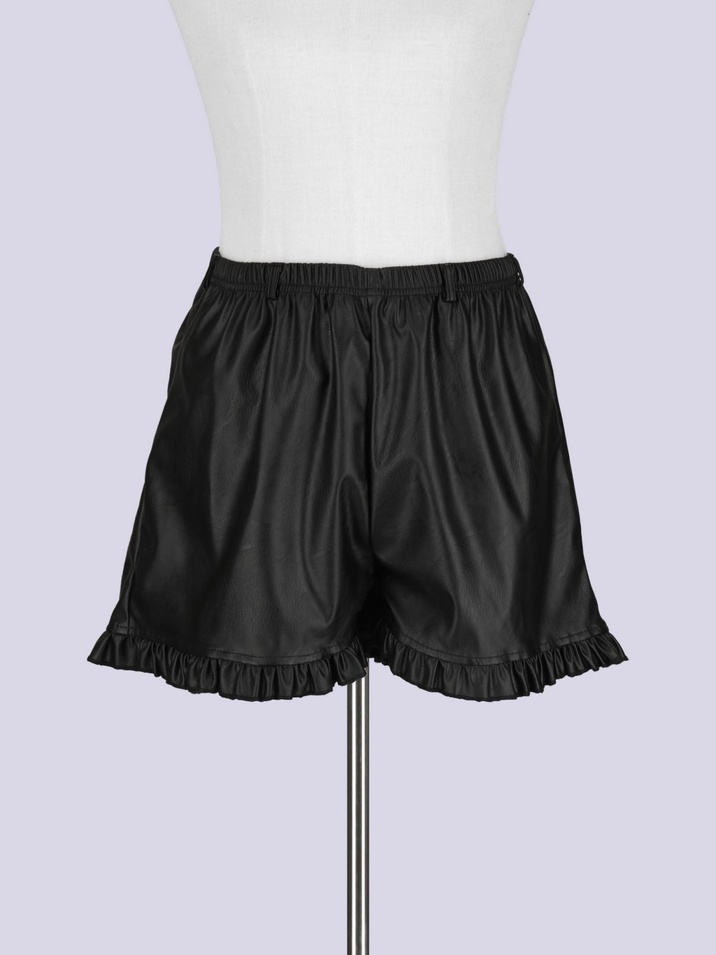 IMVAL / High Waist Layered Shorts