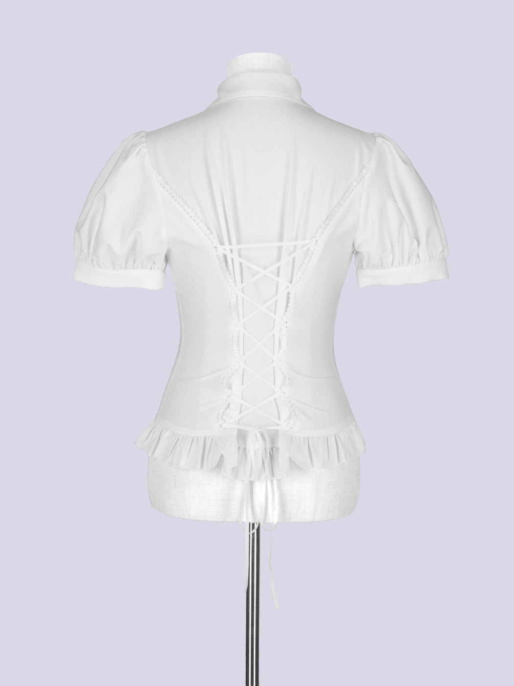 IMVAL / Napoleon Ribbon Blouse - WHT