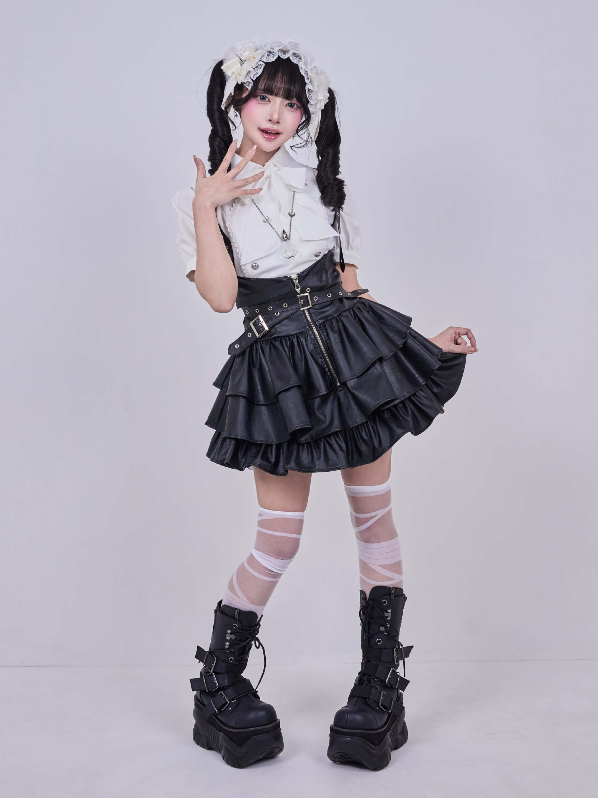 IMVAL / Napoleon Ribbon Blouse - WHT