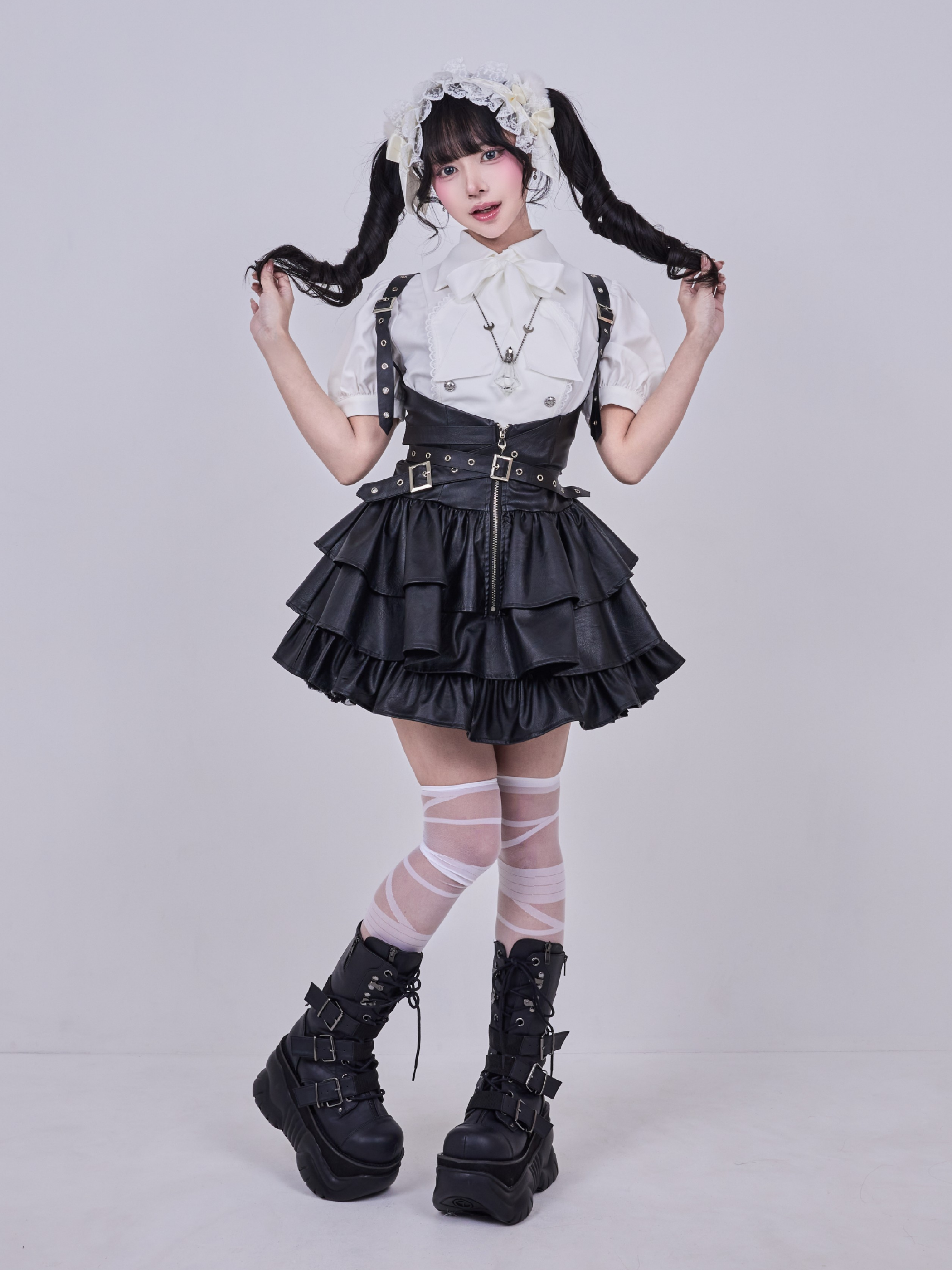 IMVAL / Napoleon Ribbon Blouse - WHT