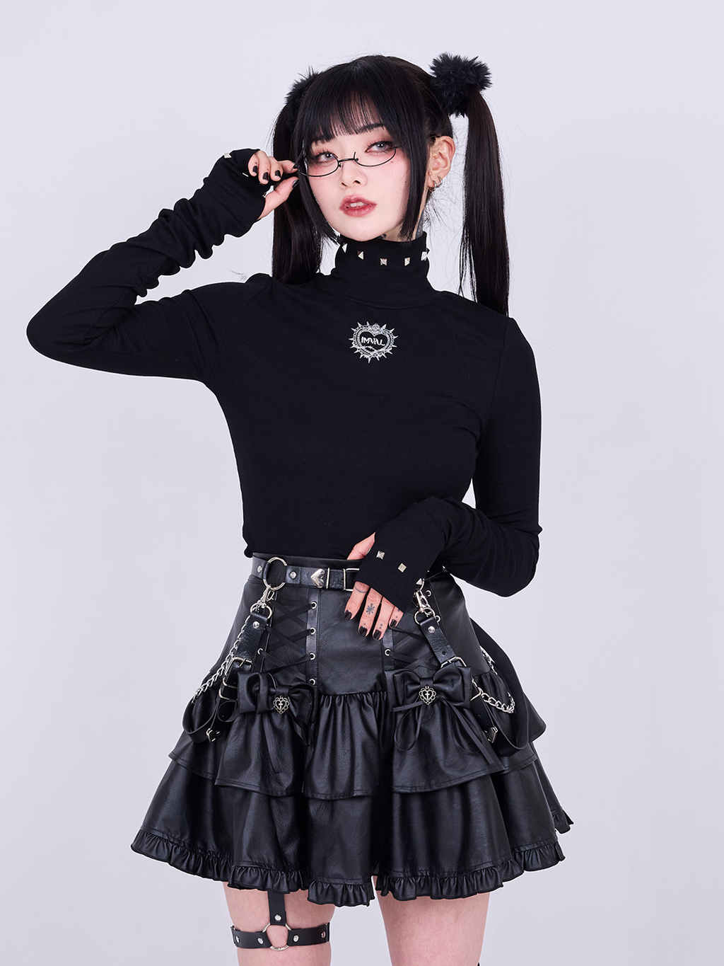 IMVAL / Ribbed High Neck