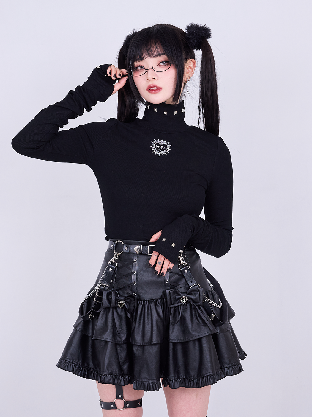 IMVAL / Ribbed High Neck