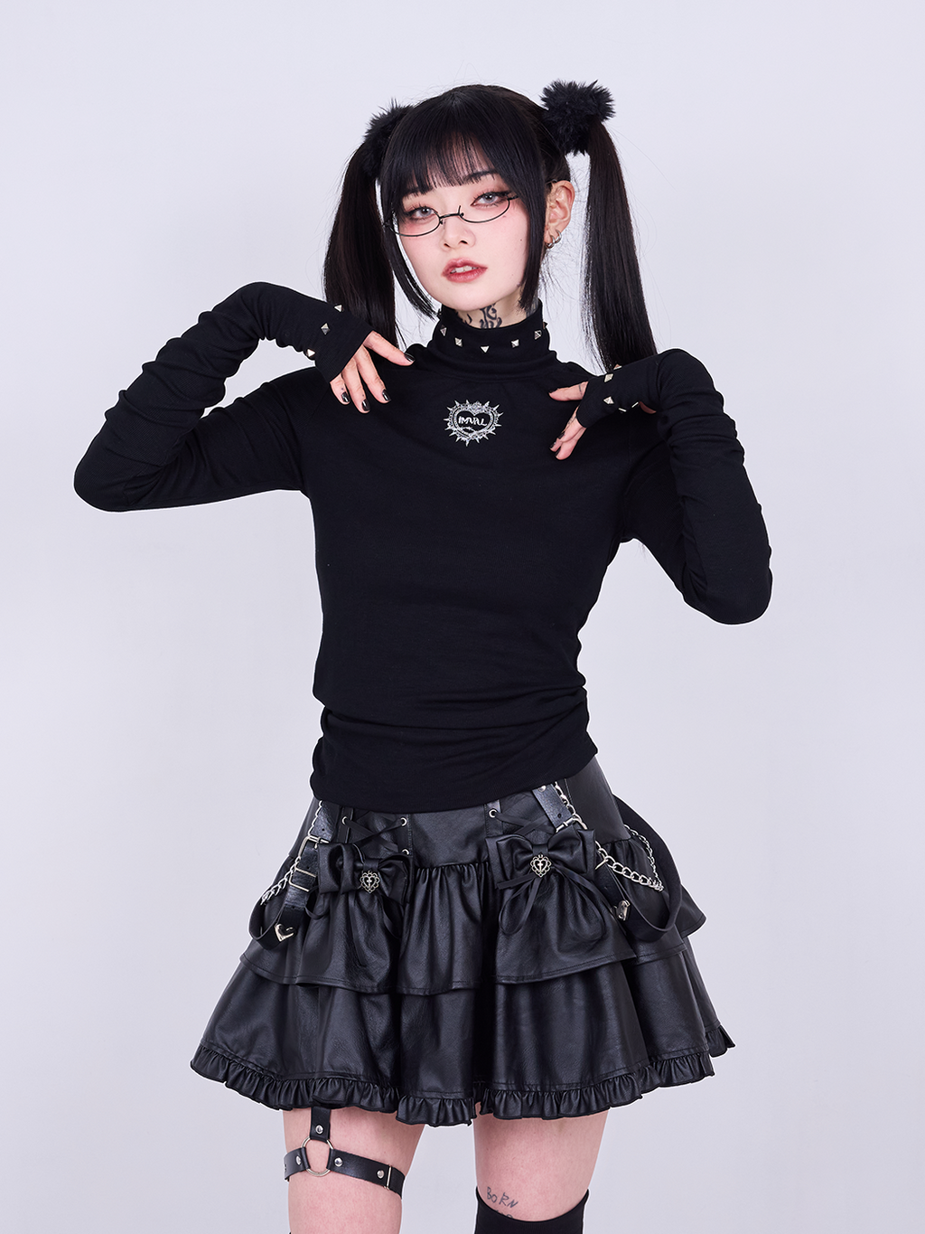 IMVAL / Ribbed High Neck