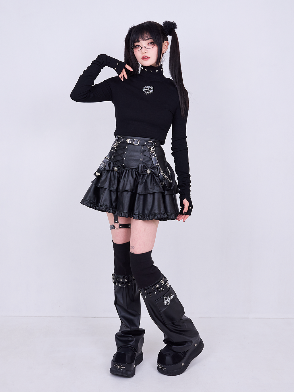 IMVAL / Ribbed High Neck