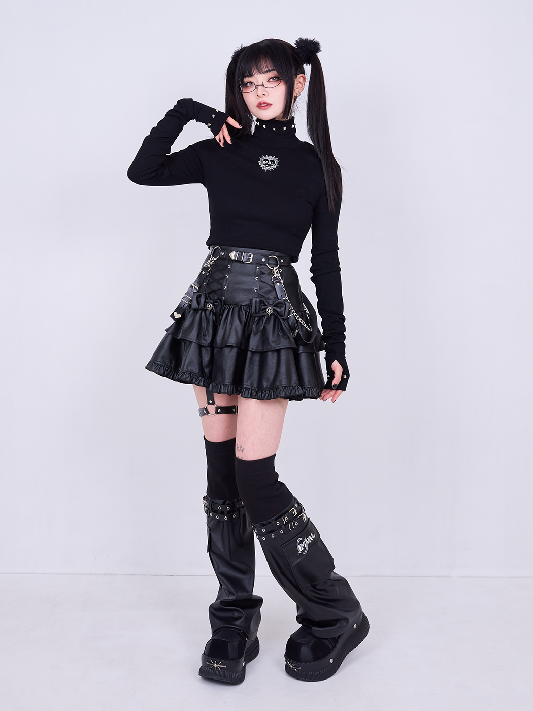 IMVAL / Ribbed High Neck