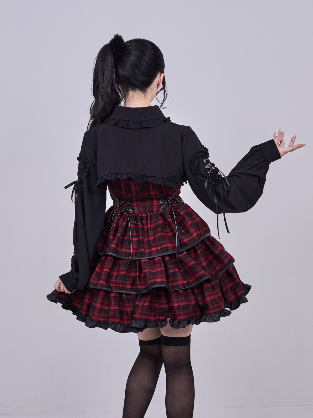 IMVAL / Short Bolero Blouse - BLK