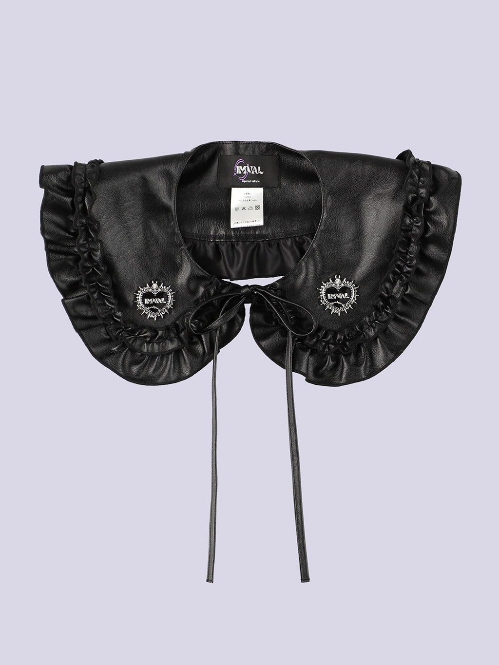 IMVAL / Leather collar [BLK]
