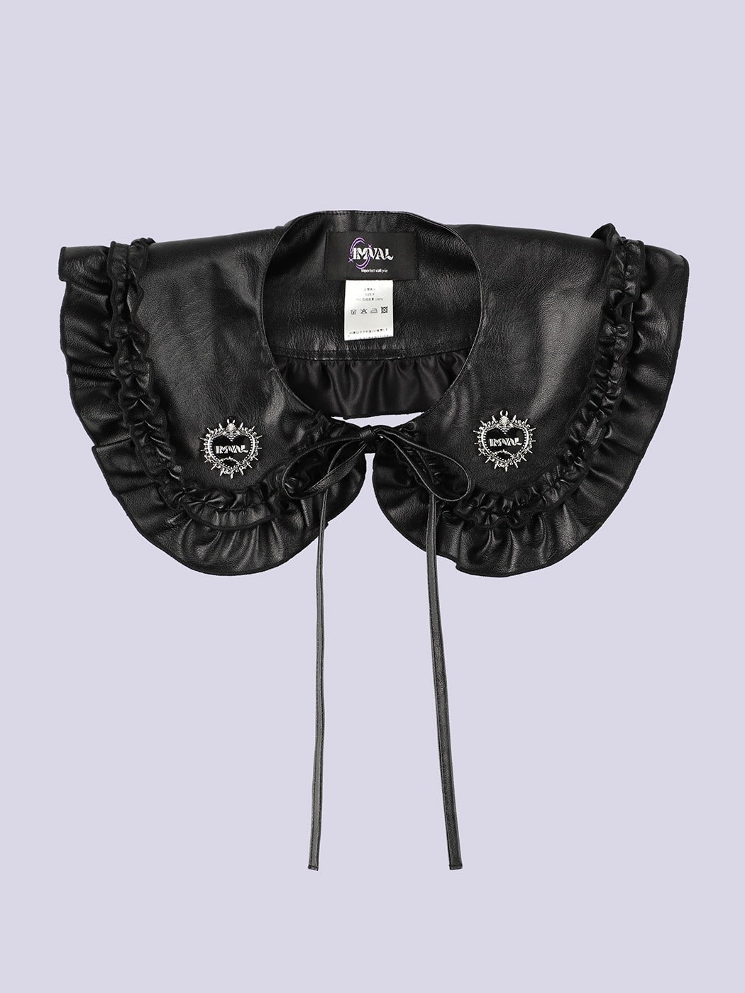 IMVAL / Leather collar [BLK]