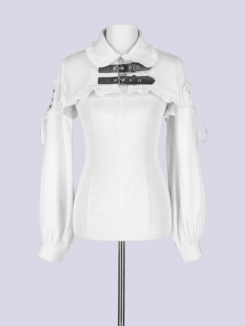 IMVAL / Short Bolero Blouse - WHT