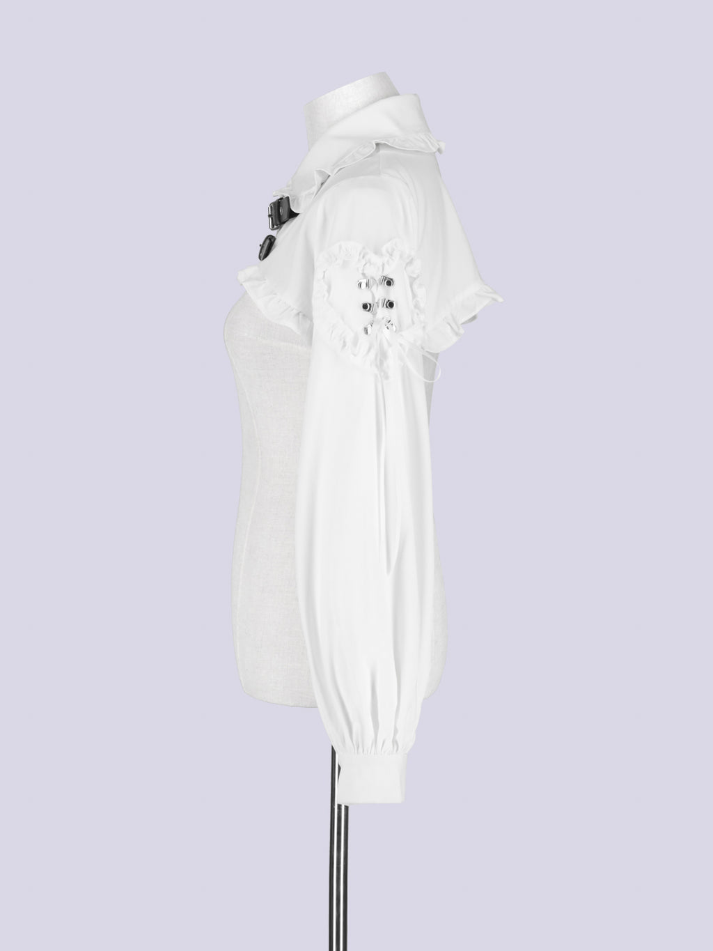 IMVAL / Short Bolero Blouse - WHT