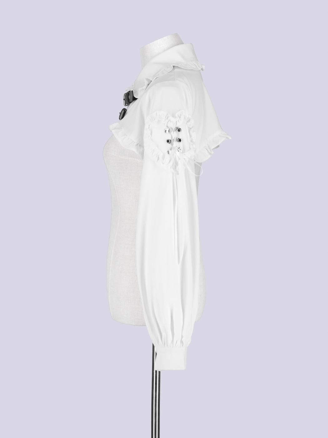 IMVAL / Short Bolero Blouse - WHT