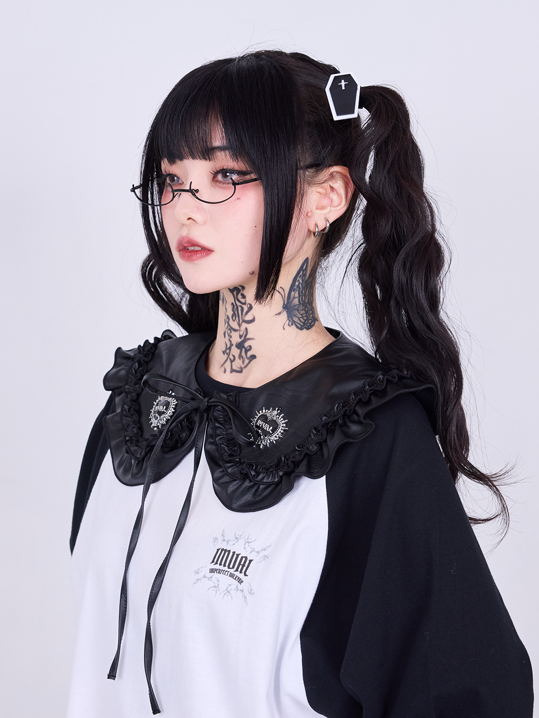 IMVAL / Leather collar [BLK]