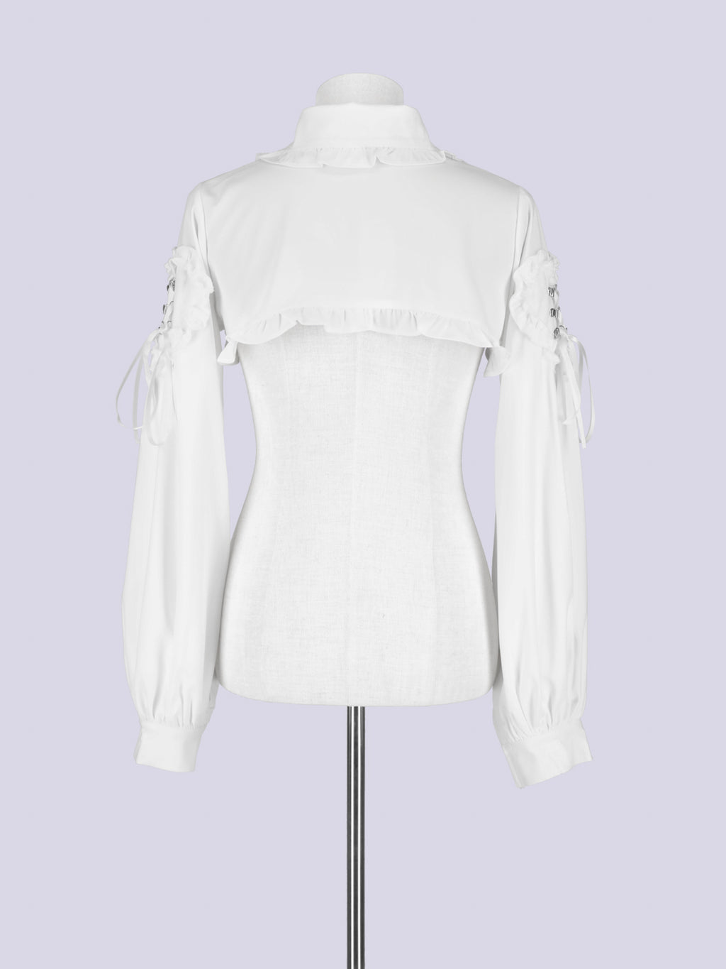 IMVAL / Short Bolero Blouse - WHT