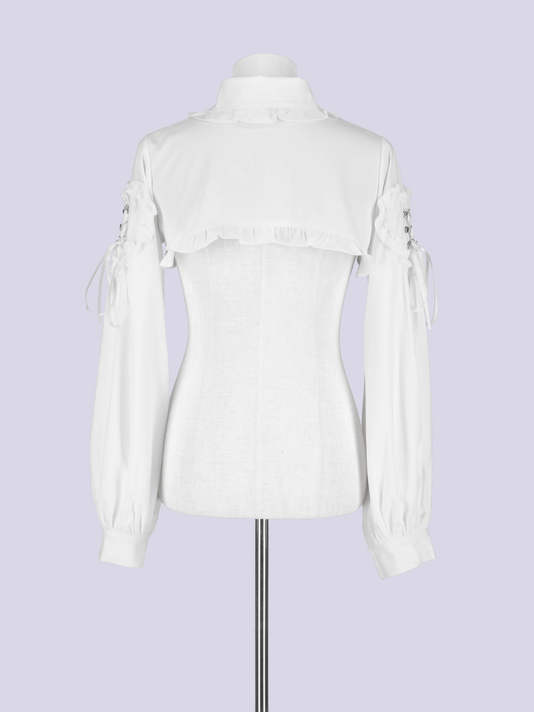 IMVAL / Short Bolero Blouse - WHT