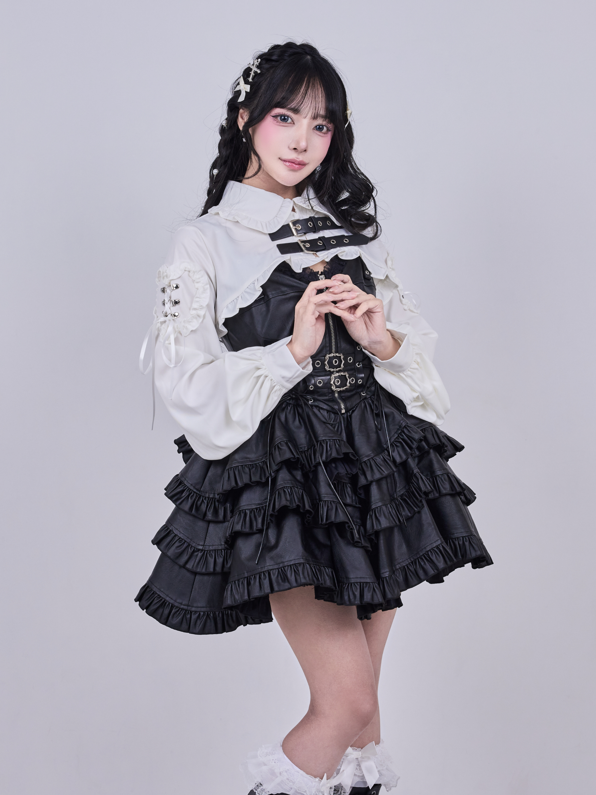 IMVAL / Short Bolero Blouse - WHT