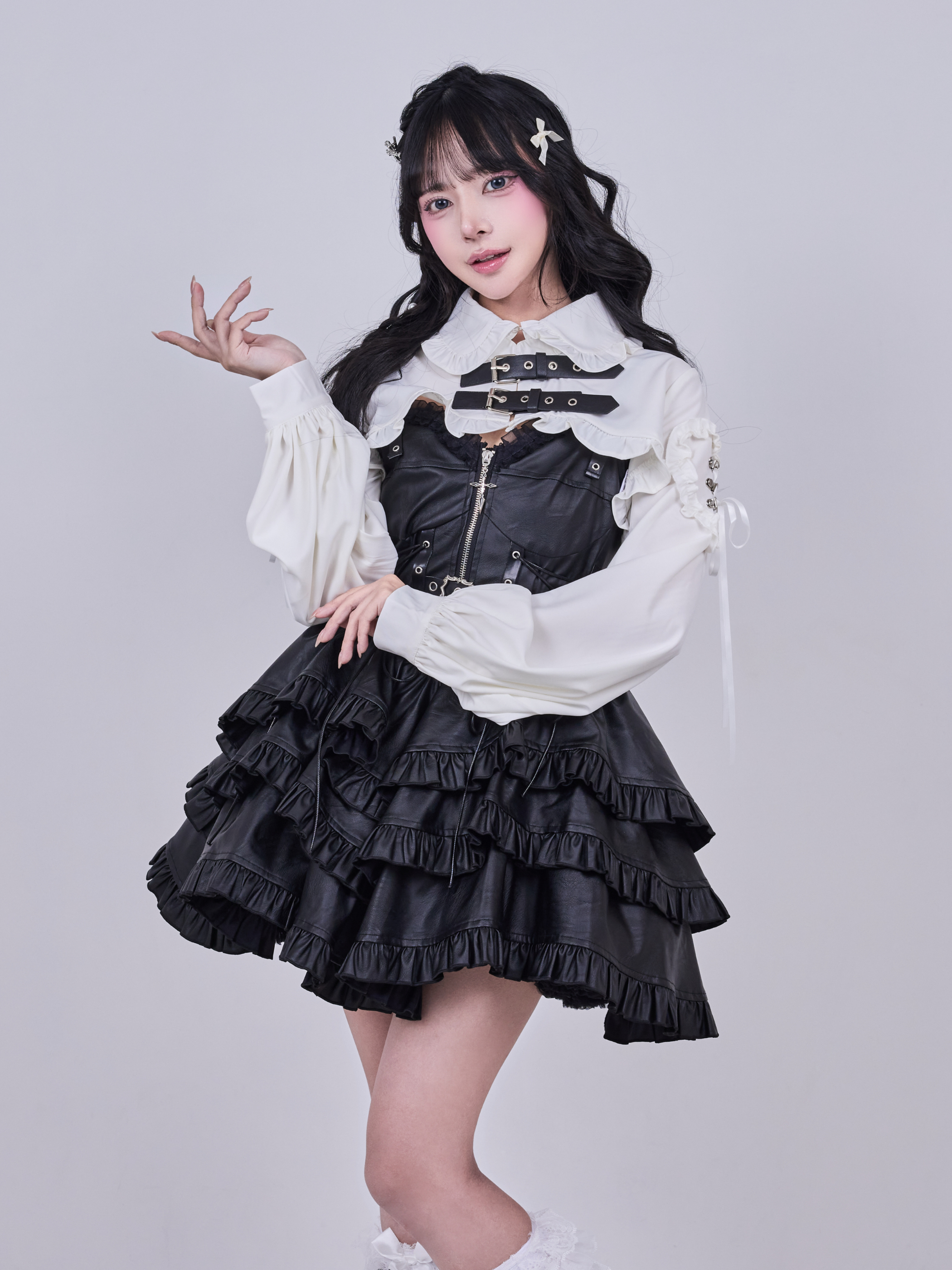 IMVAL / Short Bolero Blouse - WHT