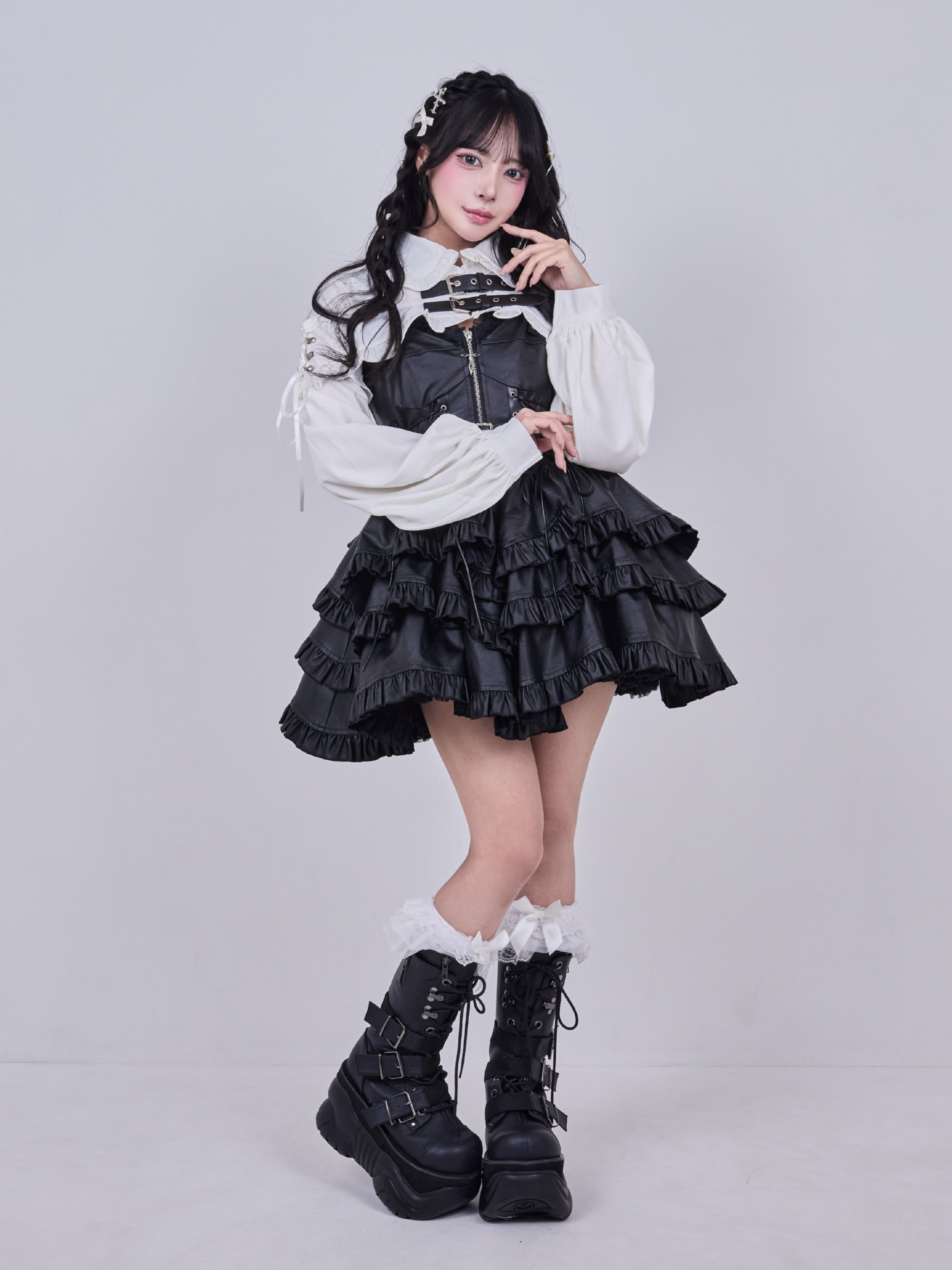 IMVAL / Short Bolero Blouse - WHT