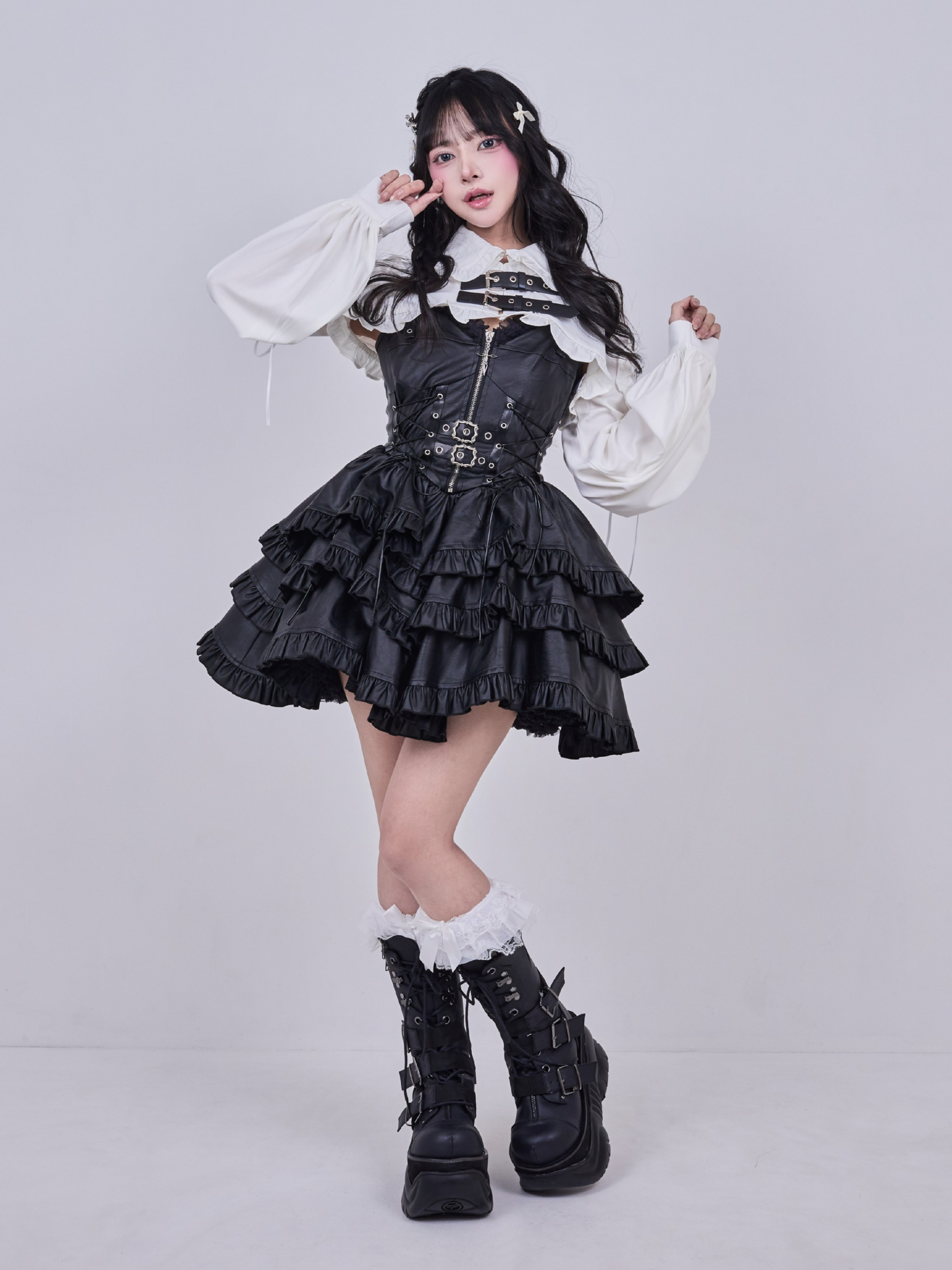 IMVAL / Short Bolero Blouse - WHT