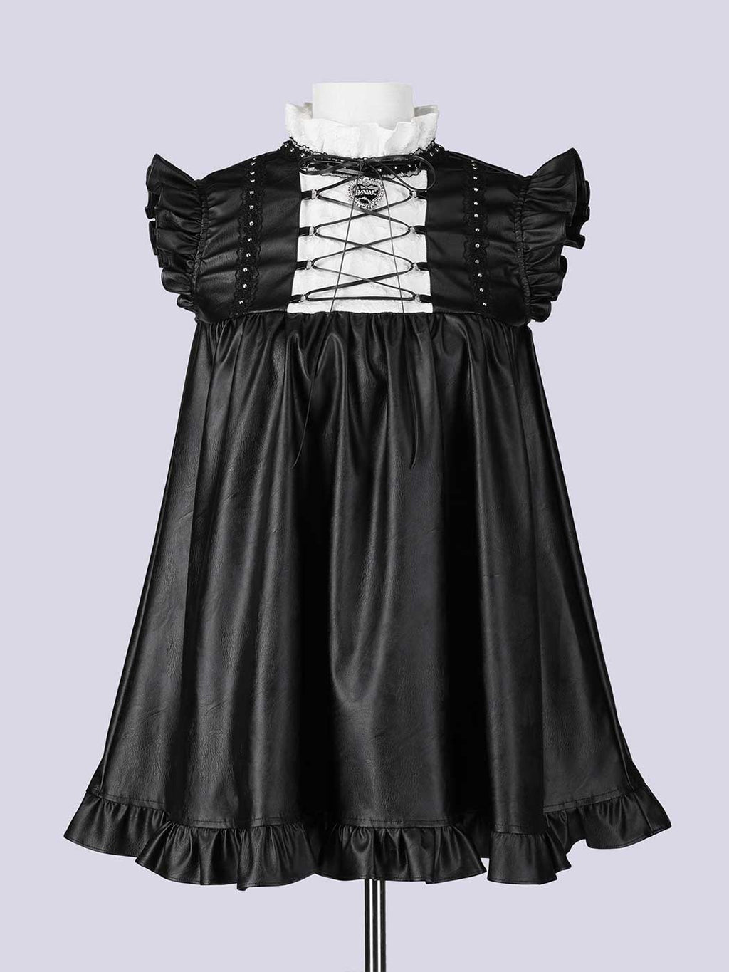 IMVAL / Leather Doll Dress [BLK]