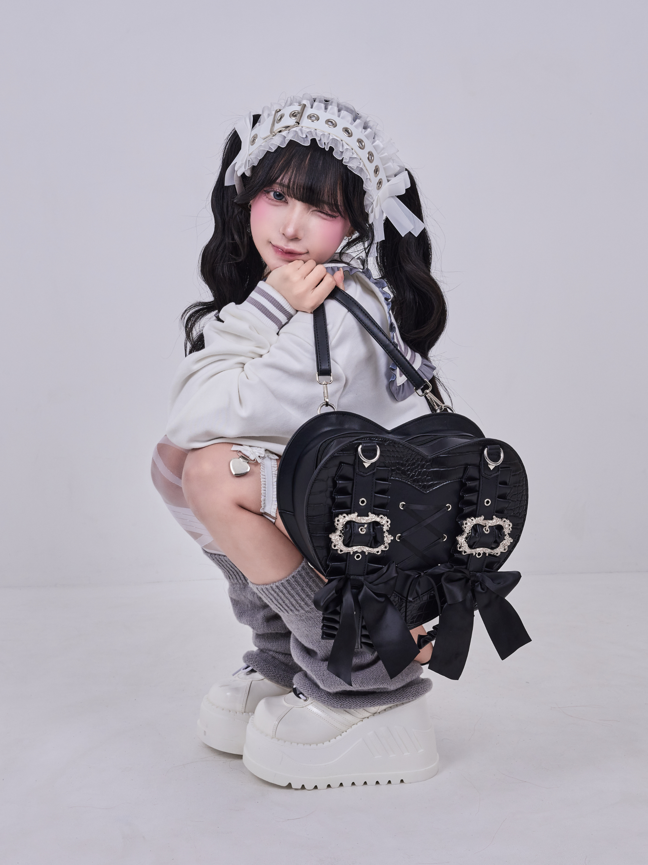 IMVAL / Heart 2-way Bag