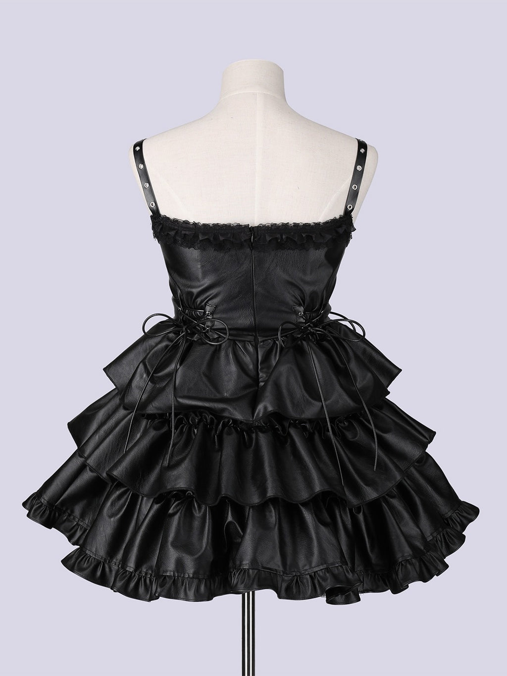IMVAL / Frill Heart Dress [BLK]