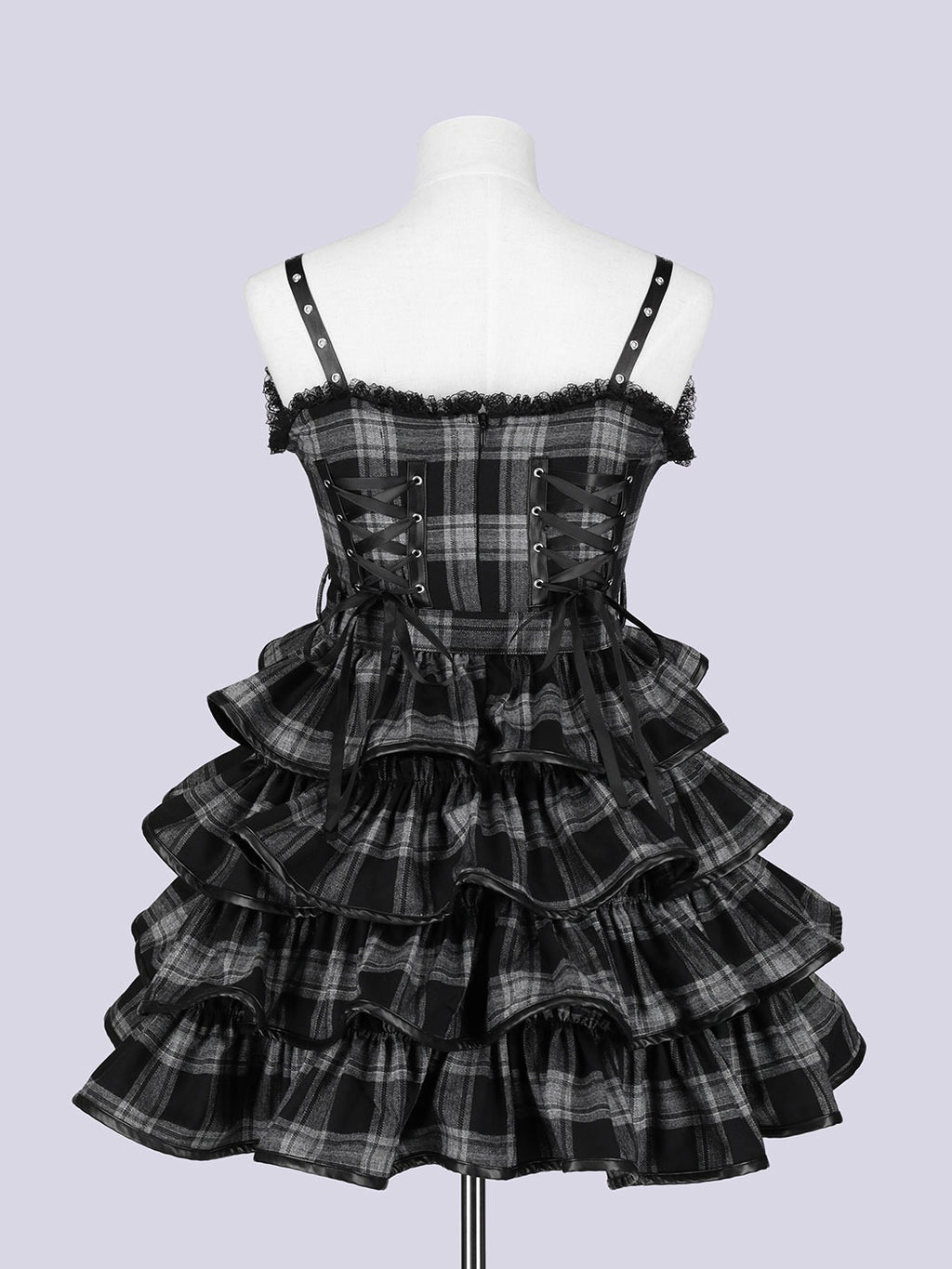 IMVAL / Check Layered Dress