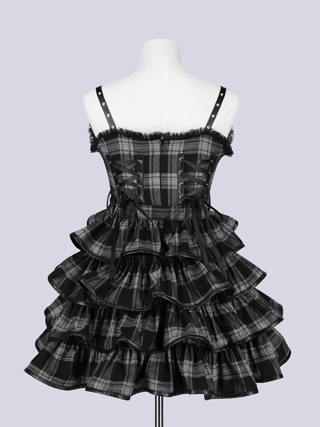 IMVAL / Check Layered Dress