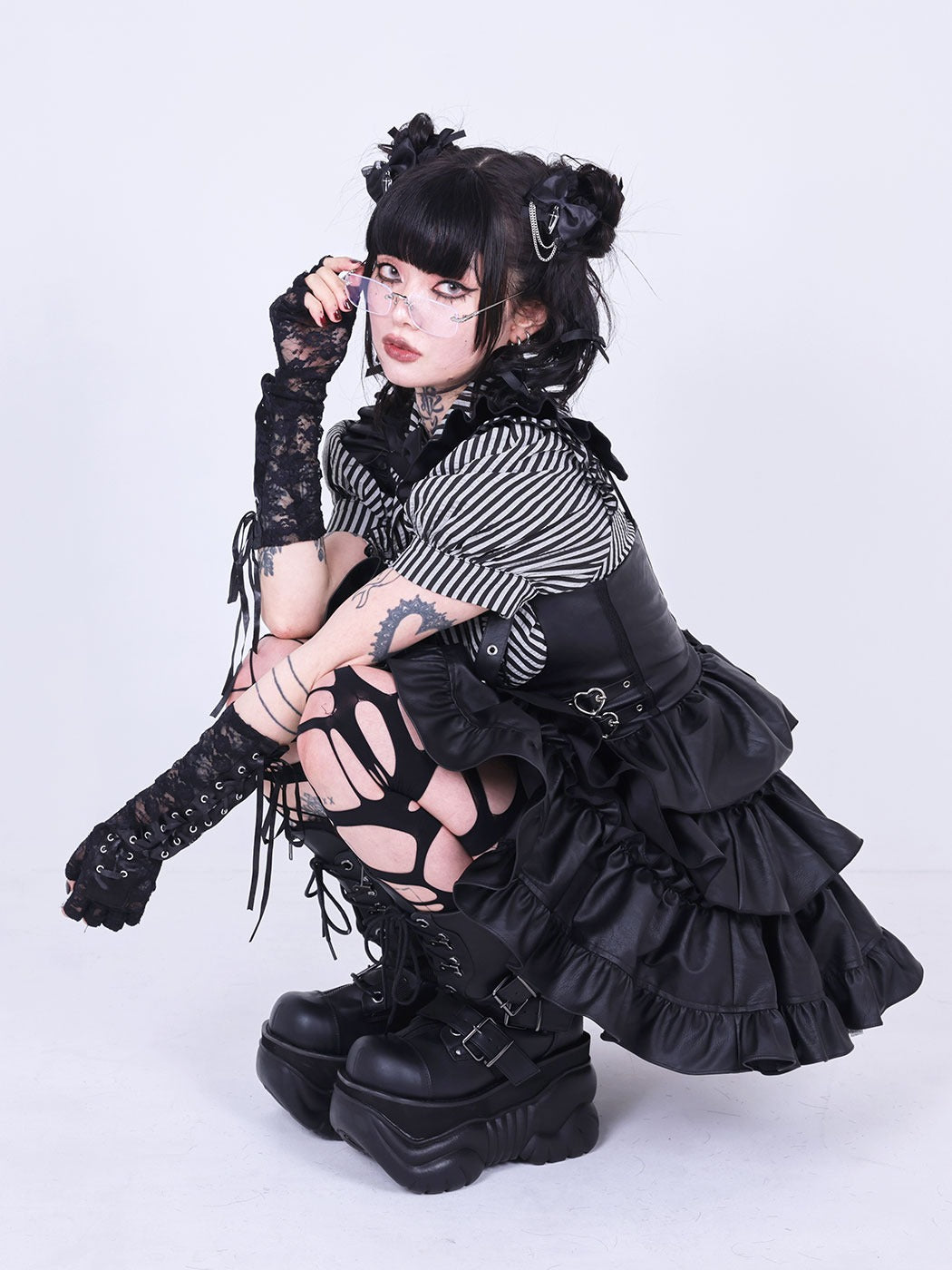 スカート Qooza IMVAL Bloody Dolly Dress IMVAL / Bloody Dolly Dress