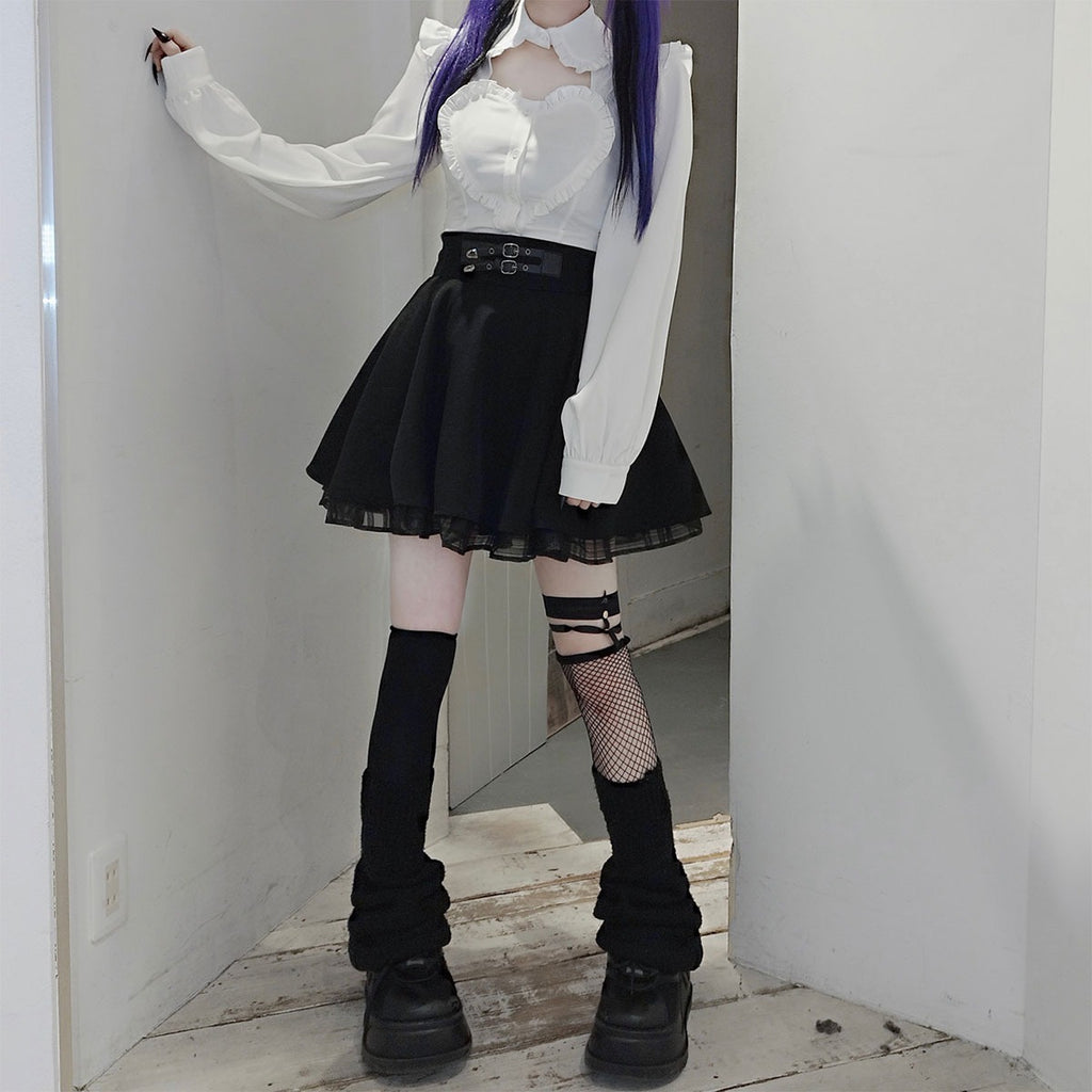 IMVAL / Heart Shirt［WHT］