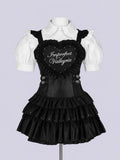 IMVAL / Heart Apron Dress - PU