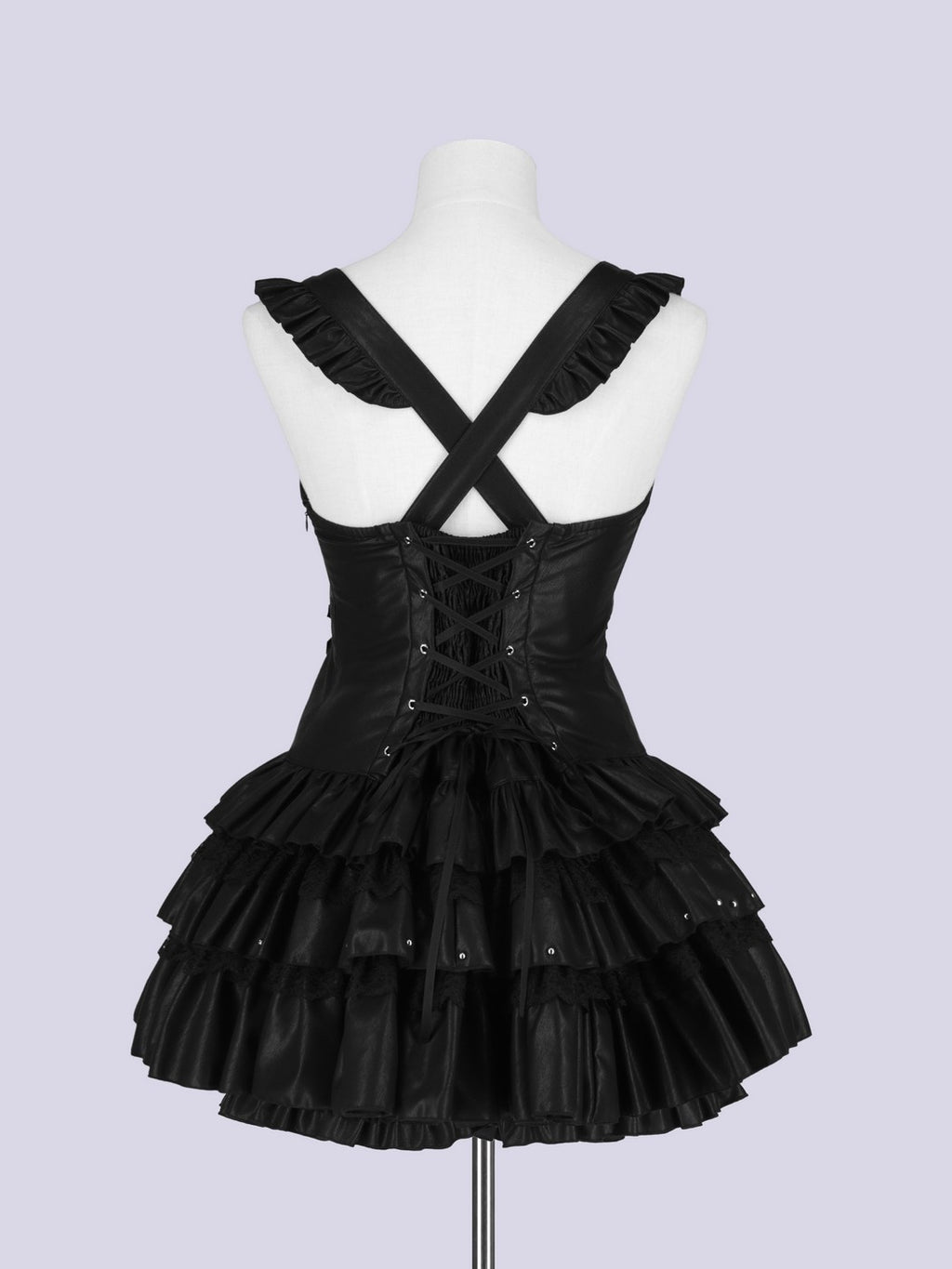IMVAL / Heart Apron Dress - PU