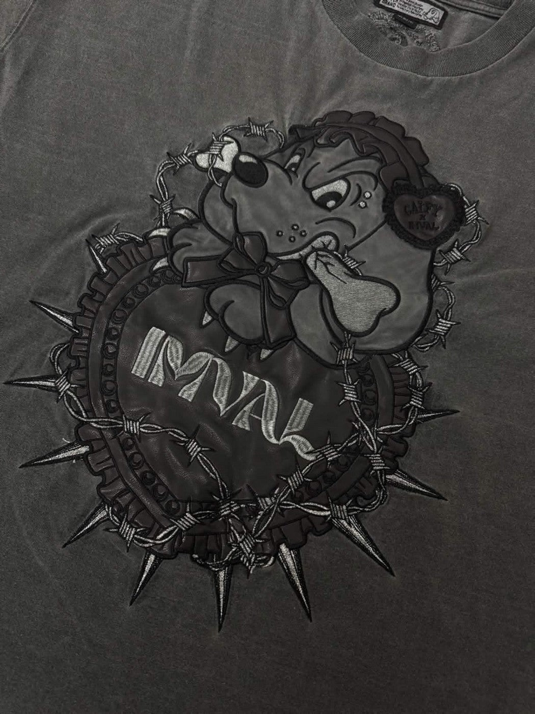 IMVAL×GALFY / Doll Dog Damaged TEE-INK