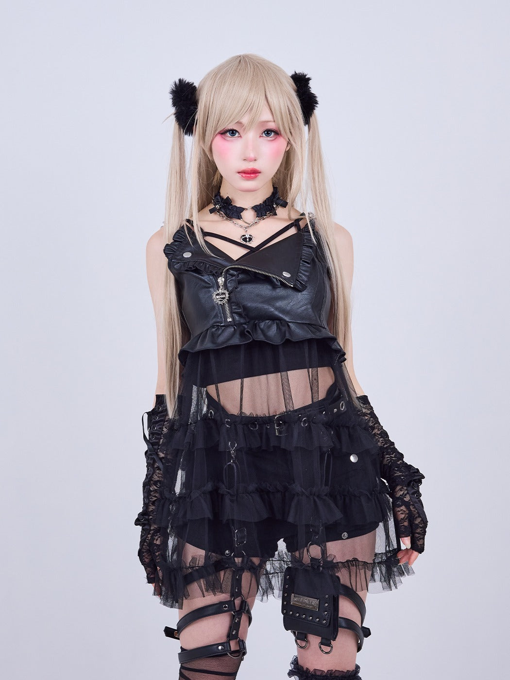 IMVAL / Rider's tulle dress