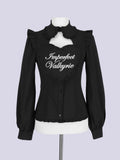IMVAL / Heart Bib Blouse - BLK