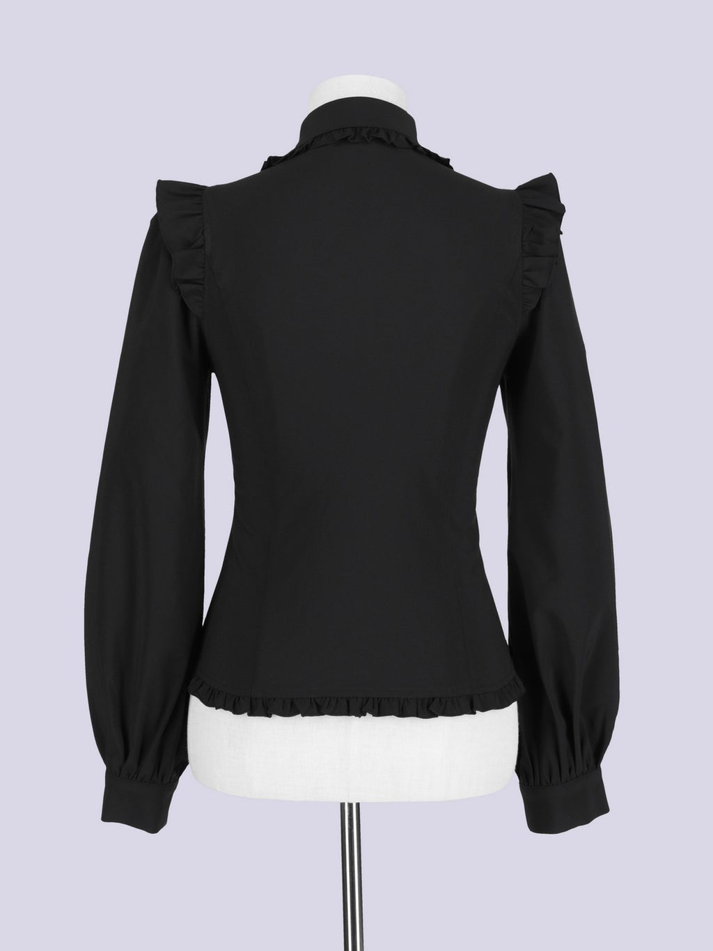 IMVAL / Heart Bib Blouse - BLK