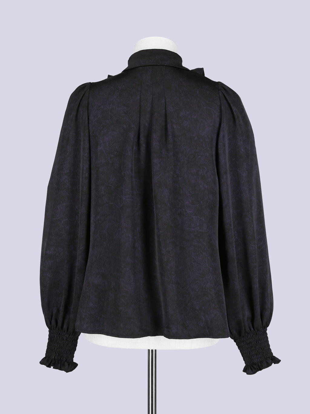 IMVAL / Classic Frill Shirt [BLK]