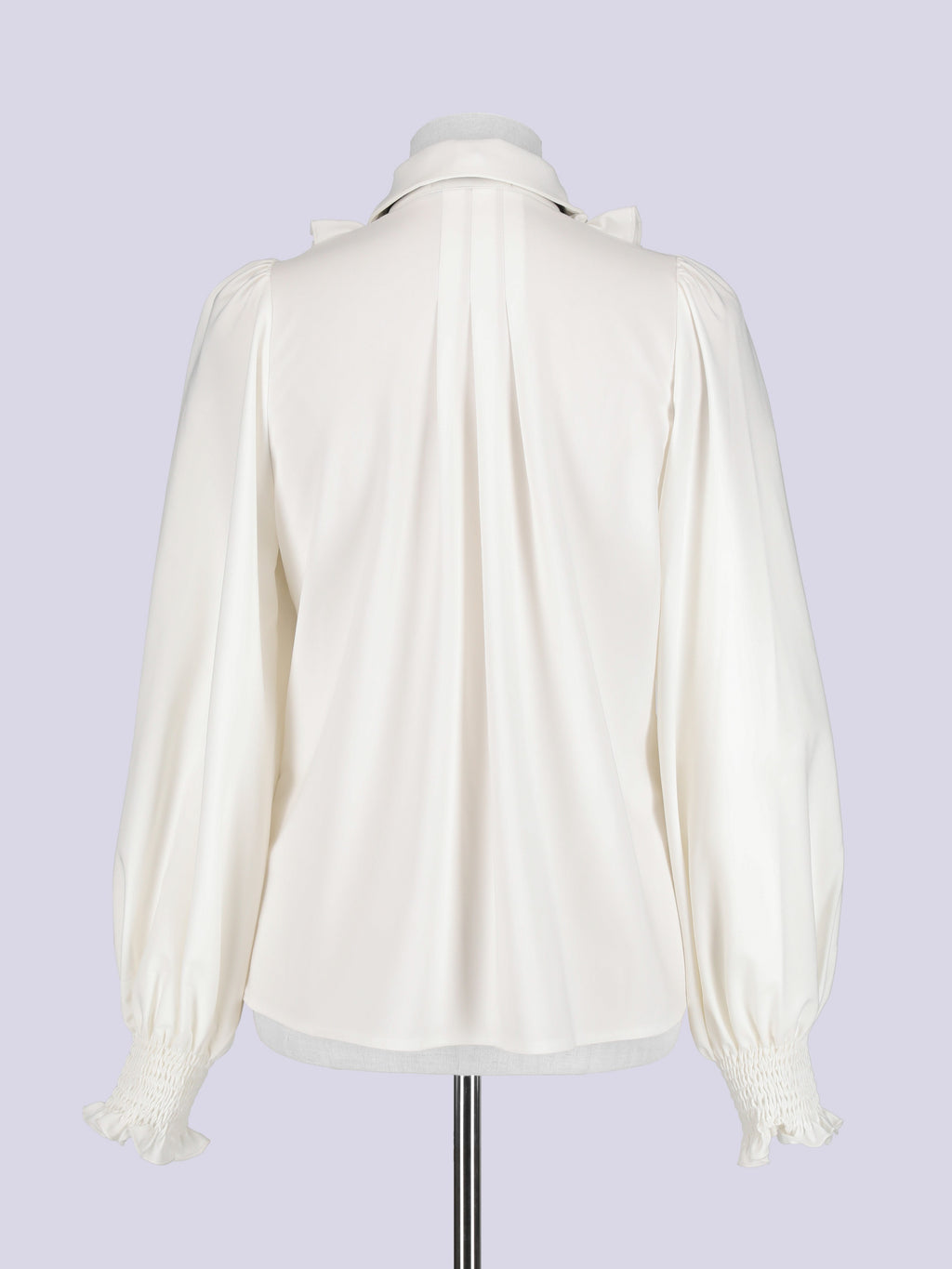 IMVAL / Classic Frill Shirt [WHT]