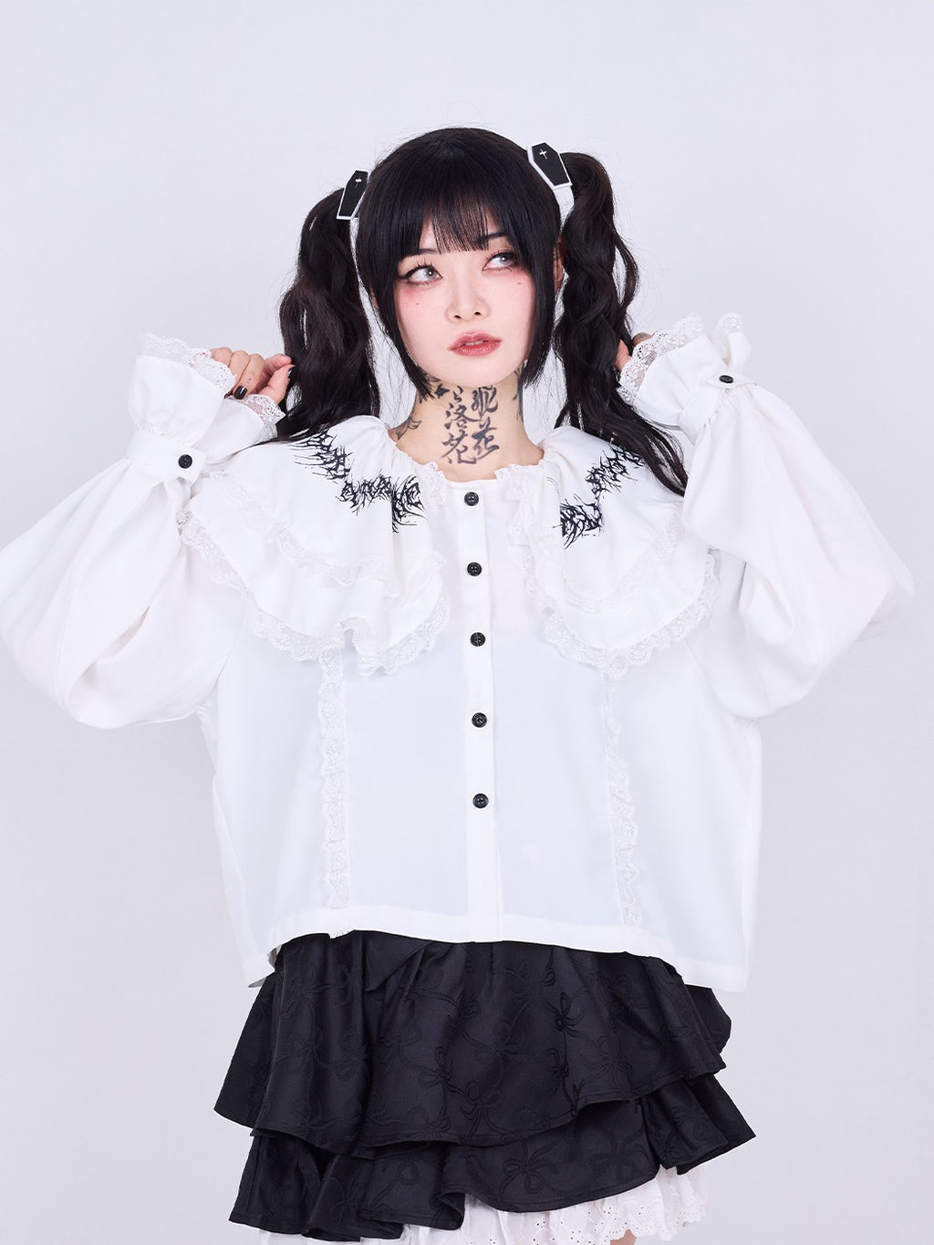 IMVAL / Ruffle shirt