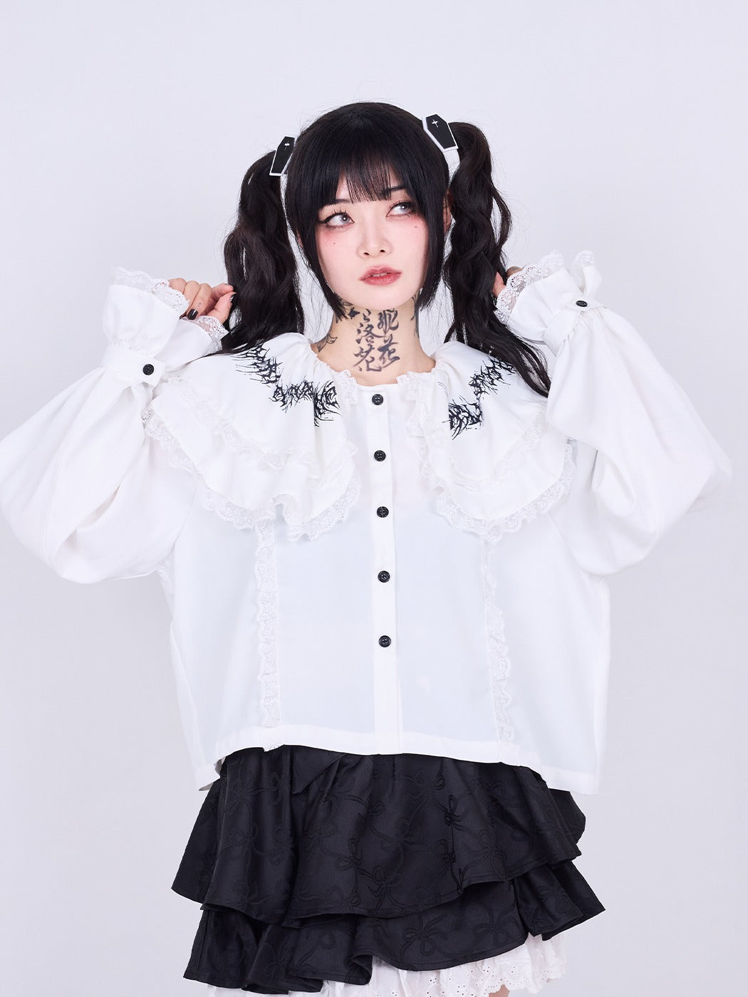 IMVAL / Ruffle shirt