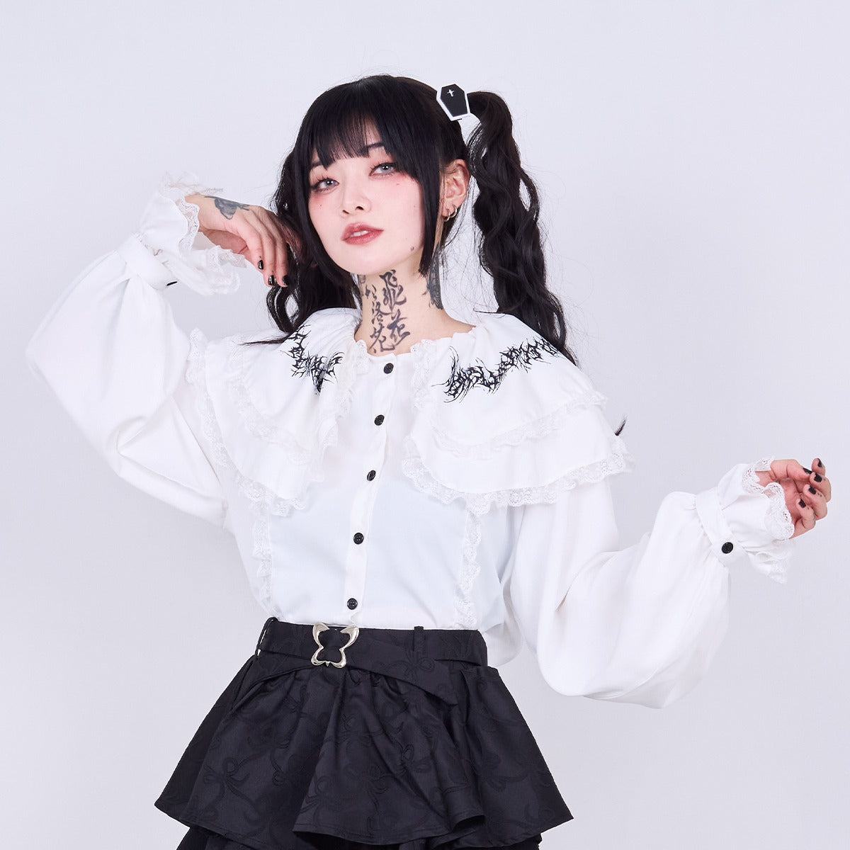 IMVAL / Ruffle shirt