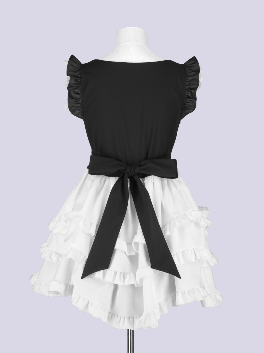 IMVAL / Layered Vest Dress - STRIPE