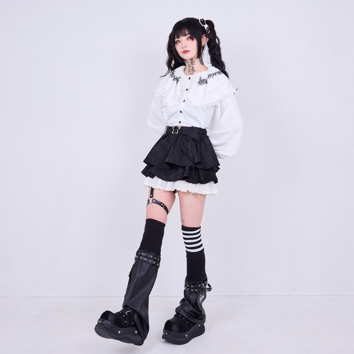 IMVAL / Ruffle shirt