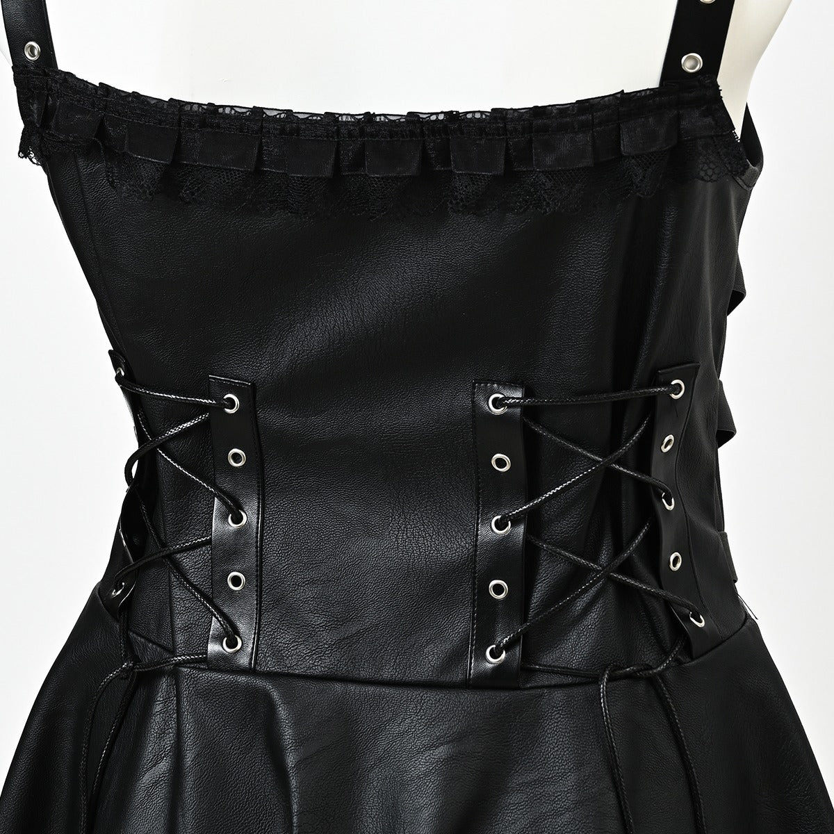 IMVAL / Harness Leather Dress [BLK]