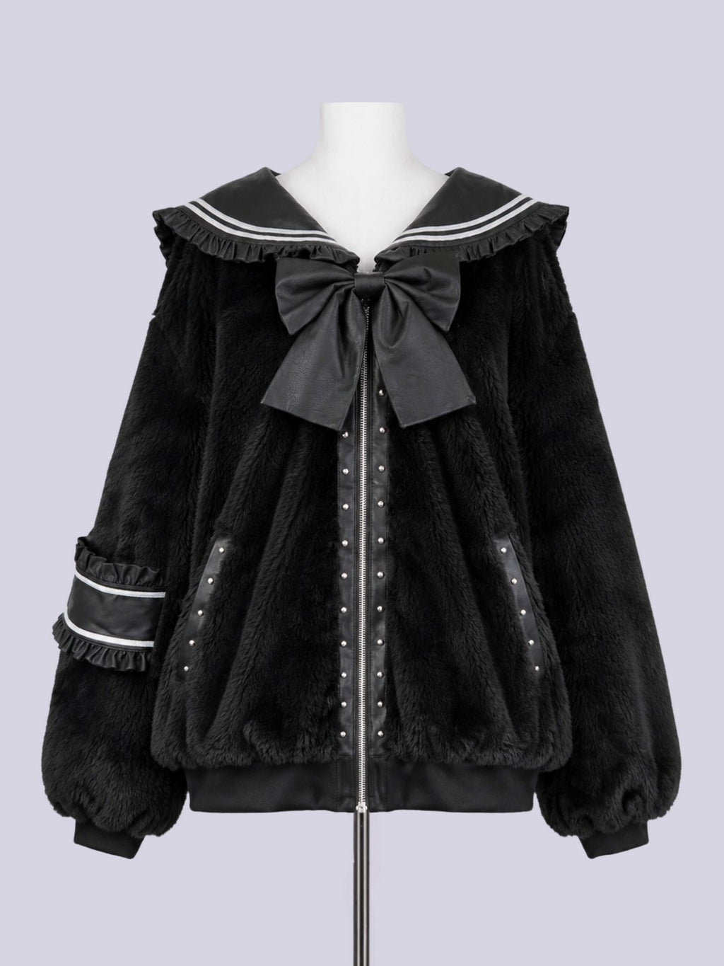 IMVAL / Sailor Ribbon Fur Jacket