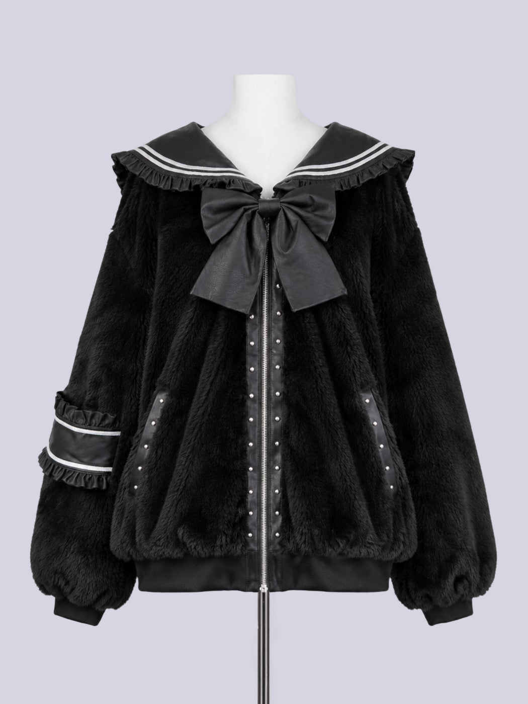 IMVAL / Sailor Ribbon Fur Jacket