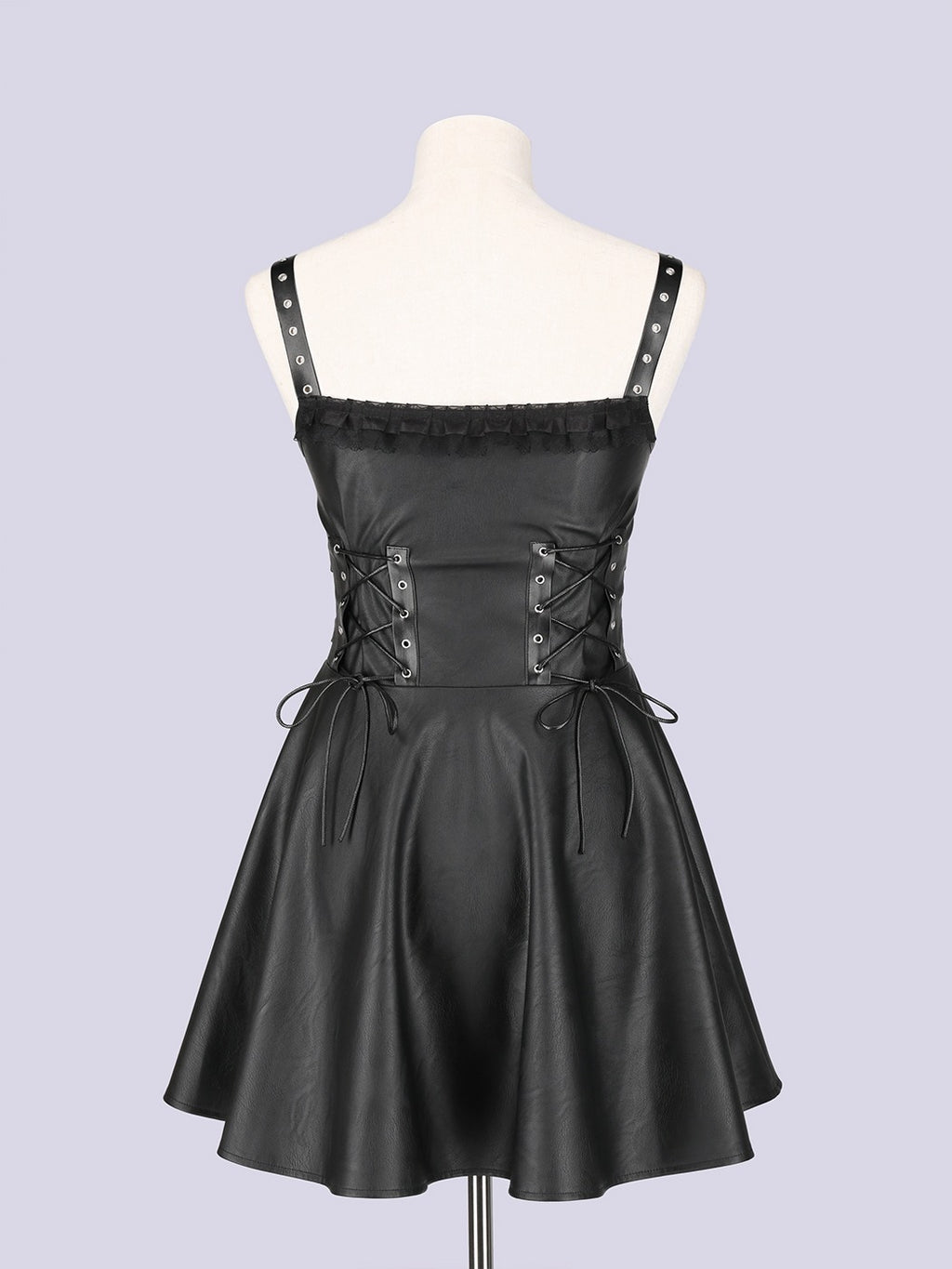 IMVAL / Harness Leather Dress [BLK]