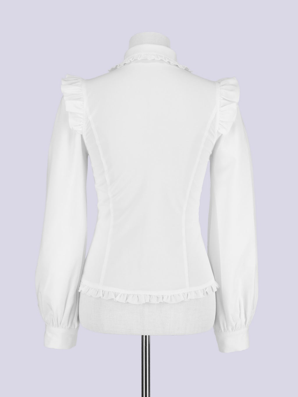 IMVAL / Heart Bib Blouse - WHT